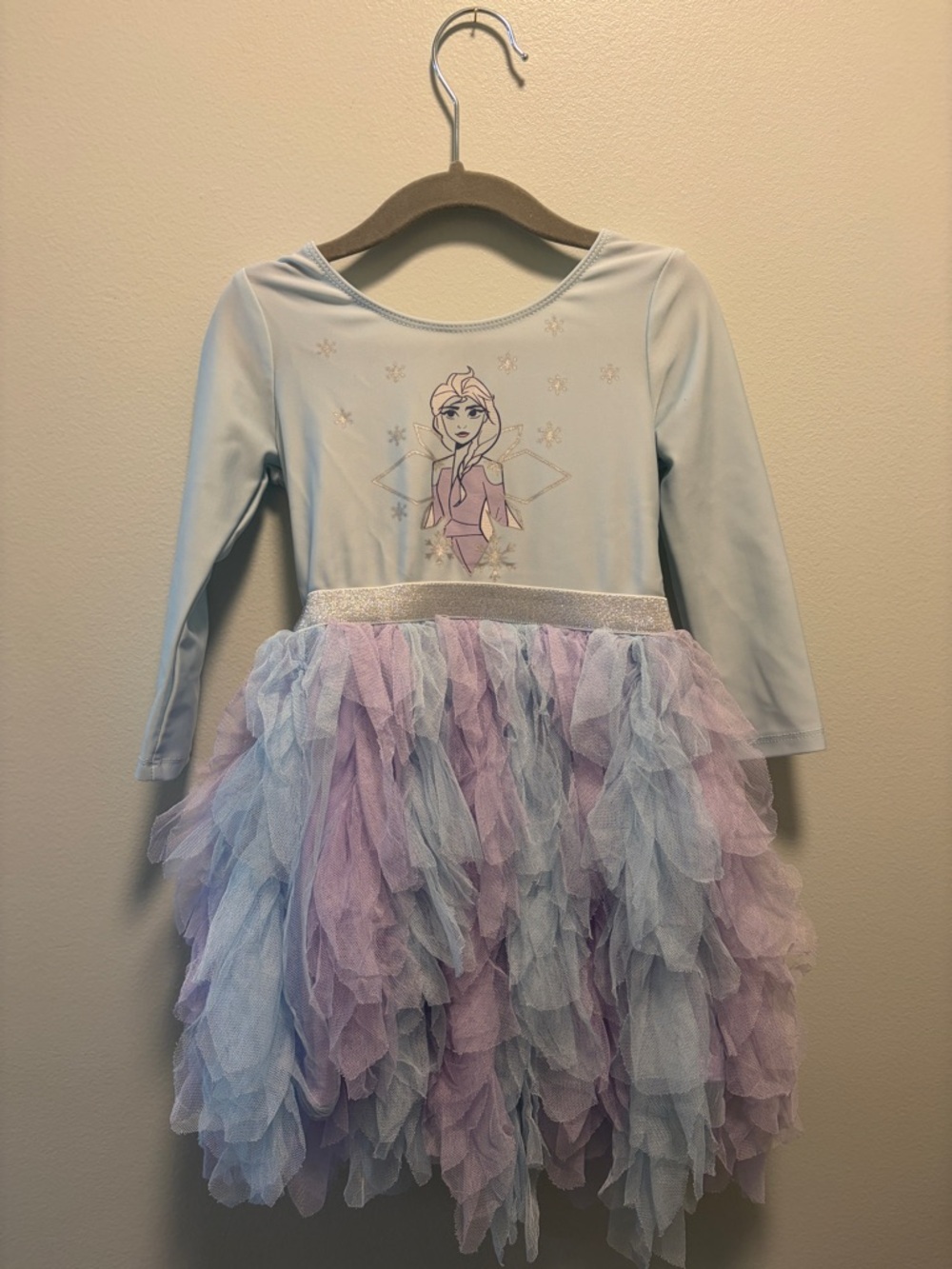 Disney Light Blue & Lavender Tulle Princess Dress